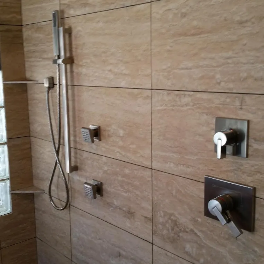 Shower fixture installation for Gas Line Repair in Largo